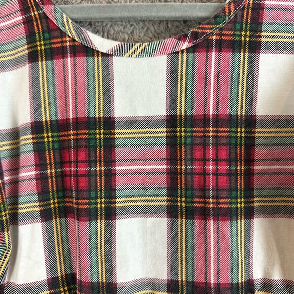 Hanna Andersson Red and White Plaid Kids Dress - Picture 8 of 11